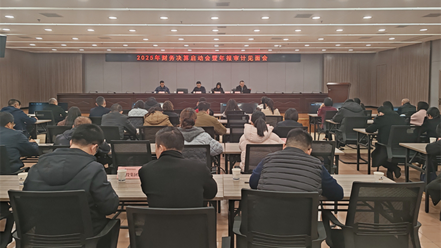 綿投集團(tuán)召開(kāi)2025年財(cái)務(wù)決算啟動(dòng)會(huì)暨年報(bào)審計(jì)見(jiàn)面會(huì)